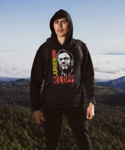 Mikina Liverpool Klopp čierna