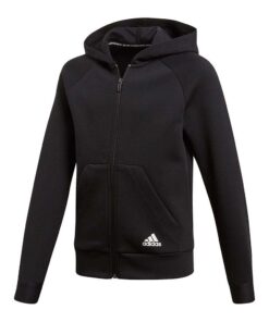Adidas detská mikina čierna s logom Adidas