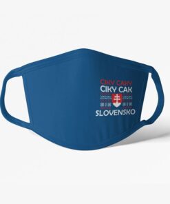 Rúško Slovensko Ciky Caky Ciky Cak modré