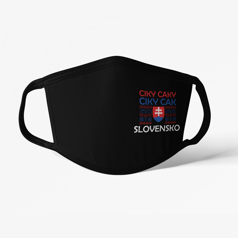 ciky caky cierne Rúško Slovensko Ciky Caky Ciky Cak čierne