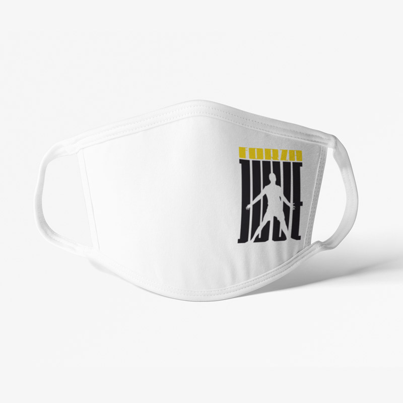 juventus biele Rúško Juventus Forza Juve biele