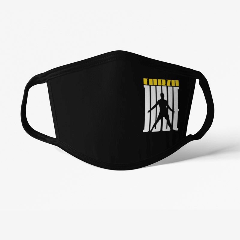 juventus cierne Rúško Juventus Forza Juve