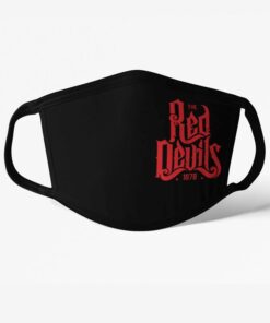 red devils cierne Rúško Manchester United Red Devils čierne