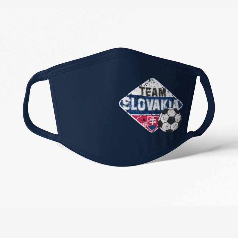 team slovakia tmavomodre Rúško Slovensko Team Slovakia tmavomodré