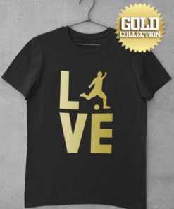 Futbalové tričko Love GOLD COLLECTION