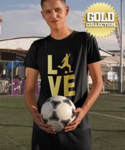 Futbalové tričko Love GOLD COLLECTION