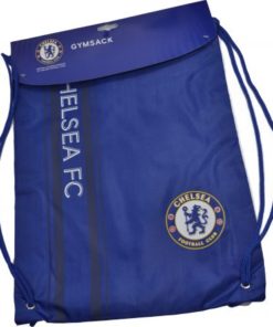 Vak na chrbát Chelsea so šnúrkami modro-čierny Gymsack