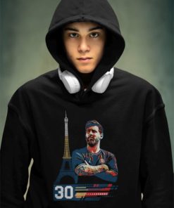 mikina messi psg 30 cierna chlapcenska