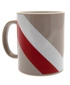 Set dvoch hrnčekov FC Liverpool Retro - béžový s pásmi