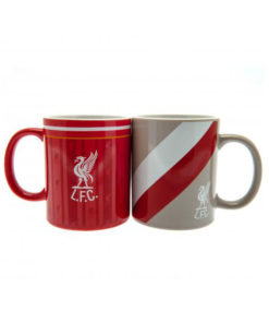 Sada hrnčekov FC Liverpool Retro - červený LFC a béžový LFC