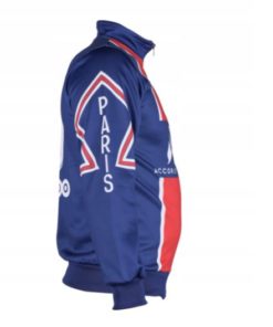 Detská mikina Messi PSG 202122 replika modrá rukáv