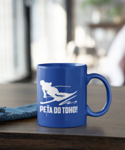 Hrnček PEŤA DO TOHO modrý