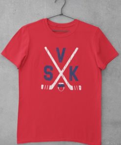 Hokejové Tričko SVK Hokejky A Prilba červené