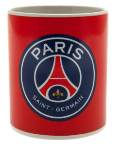 Hrnček PSG s logom klubu červený