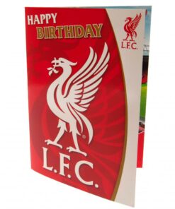 Hudobná karta Liverpool k narodeninám