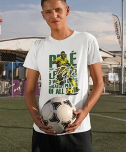 Tricko Pele Legend biele chlapcenske