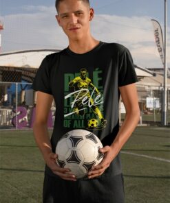 Tricko Pele Legend cierne chlapcenske