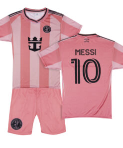 Detský dres Messi Miami 2025/26 replika ružový