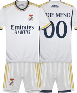 Detský dres Real Madrid 2023-24 aj s potlačou