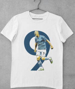 Tričko Haaland 9 - biely