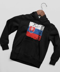 Mikina Slovakia 2024 - čierna