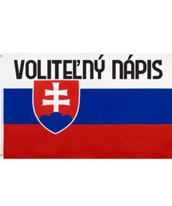 vlajka slovensko s vlastnou potlacou