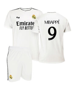 Detský dres Mbappe Real Madrid 24-25 - oficiálna sada