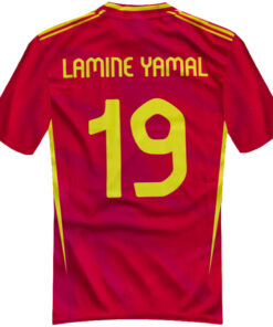 Detský dres Yamal Španielsko 2024 replika - meno a číslo