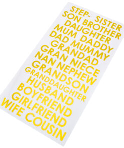 Narodeninová rodinná karta Man United s nálepkami - nálepky