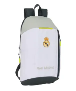 Mini batoh Real Madrid biely s logom 39cm