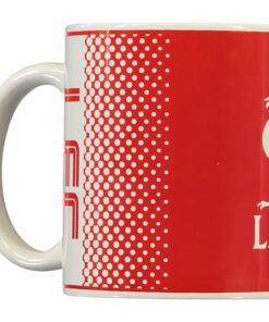 Hrnček Liverpool FC Fade s logom červený - 1 (1)