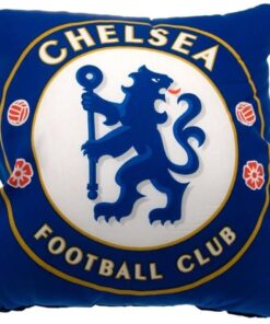 Vankúš Chelsea modrý s logom