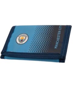 Peňaženka Man City na suchý zips modrá 1