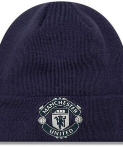 Zimná čiapka Man United tmavomodrá New Era
