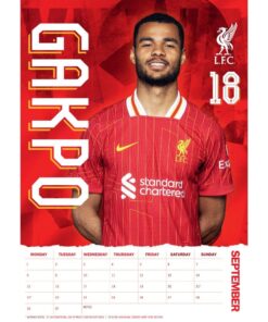 Kalendár Liverpool 2025-Gakpo