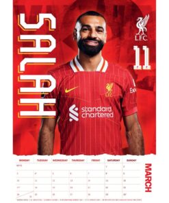 Kalendár Liverpool 2025-Salah