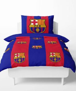 Posteľné obliečky FC Barcelona 135x200cm pásikované