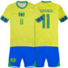 Detský dres Raphinha Brazília 2025 - sada