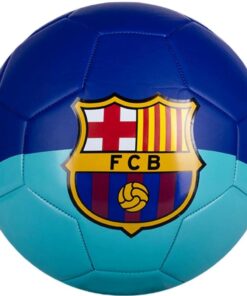 futbalova lopta fc barcelona tyrkysova