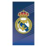 Osuška Real Madrid modrá s logom klubu Crown