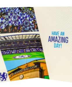 Chelsea FC narodeninové blahoželanie s nálepkami
