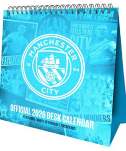 Stolový kalendár Manchester City 2026
