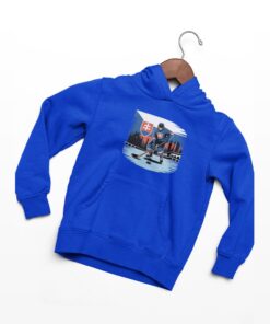 mikina s kapucnou slovensko hokejista modra