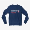mikina slovakia hockey team tmavomodra