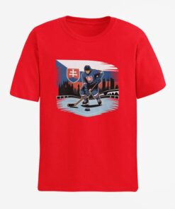 tricko slovensko hokejista cervena