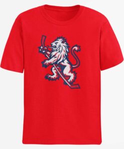 tricko cesky lev cervena